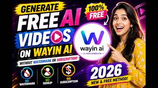 Generate FREE AI Videos on Wayin AI Without Watermark or Subscription (2026) screenshot 5
