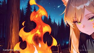 Nali's Cozy 4-Season Study Session ✧ 40 min Rain, Fireplace &amp; Blossoms | Lofi &amp; Ambient Music