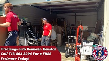Storage Unit Cleanout Houston | Fire Dawgs Junk Removal