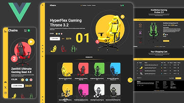 🔥 Vue 3 eCommerce Website: Creative Gaming Chair eCommerce Website (1)