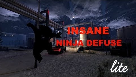 CS:GO INSANE NINJA DEFUSE ON NEW MAP LITE