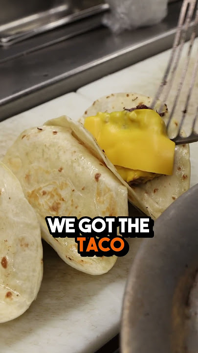 Smash Burgers Meet Tacos!