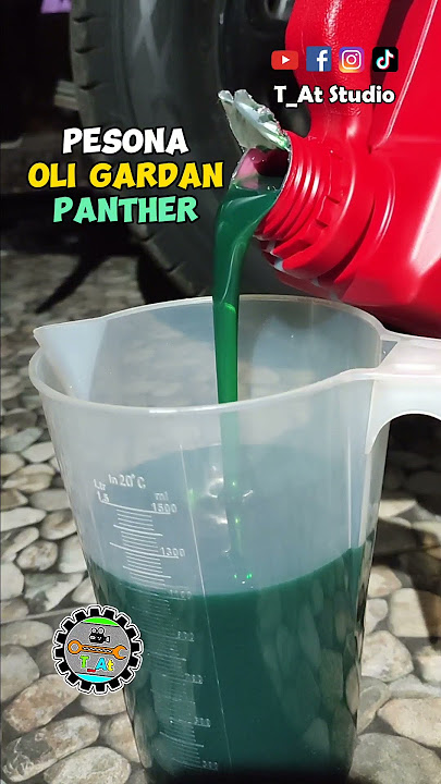 Pelumas Mobil Diesel ISUZU Panther Oli Mesin, Oli Transmisi & Oli Gardan Lakukan Pergantian Berkala