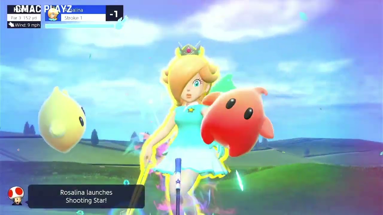 Mario Golf  Super Rush   Rosalina Special Shot   Nintendo Switch   HD 1080p