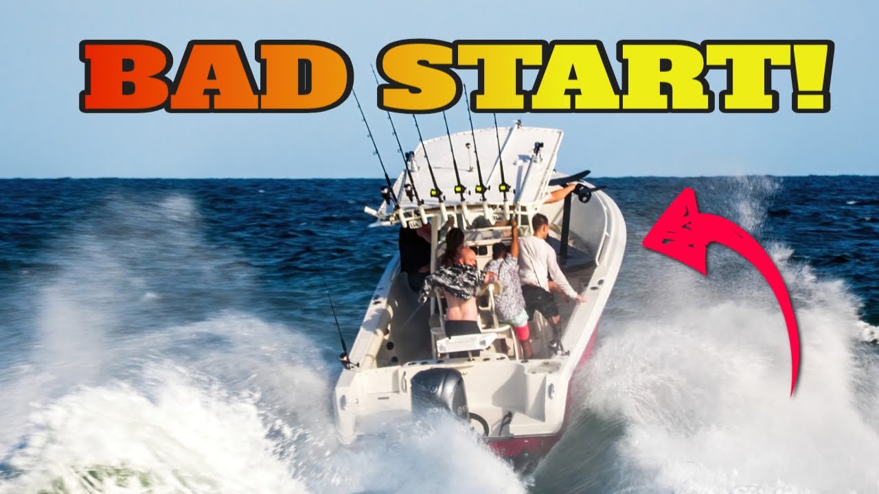 BOAT GETTING HAMMERED BY HUGE WAVES BOCA INLET BOATS VS WAVES YouTube