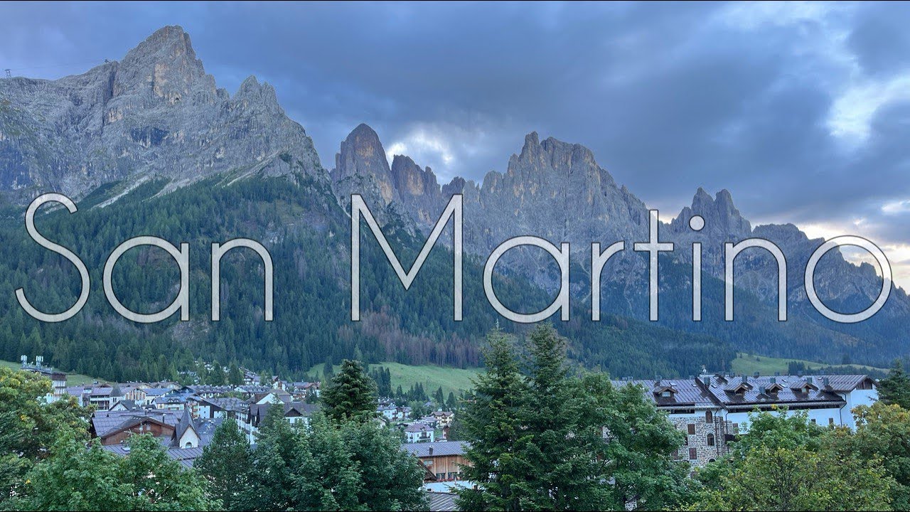 San Martino di Castrozza #4 Travel video 4K