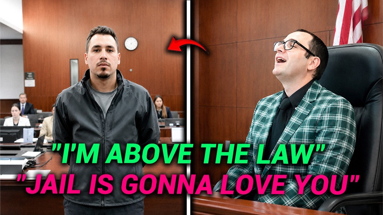 Tough Guy Tried to Intimidate the Judge… Seconds Later, the Courtroom ...