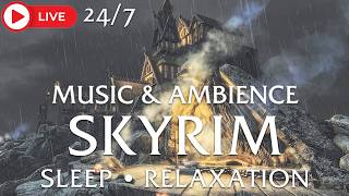 24/7 Live Skyrim Ambient Music | The Elder Scrolls V