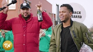 Qucee Verrast 200.000Ste Instagram Volger Met Een Gouden Plaat