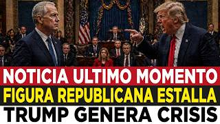 SENADOR REPUBLICANO SE REBELA CONTRA TRUMP MIENTRAS SE HUMILLA EN VIVO