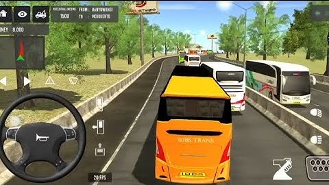 IDBS Bus Indonesia Simulator Android  Gameplay