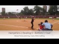 Hampshire softball gets final three outs of Division II state title game