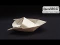 Easy way to Make a Paper Speed Boat - Origami Easy