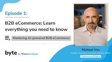 Introduction to B2B eCommerce: B2B trends, pricing challenges, AI impact | Episode 1 | Michael Vax