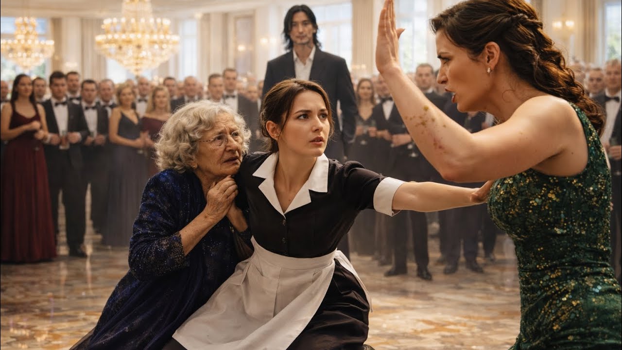 A Maid Stood Between a Mafia Boss’s Mother and a Slap — The Room Went Silent