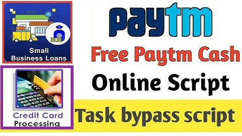 PAytm loot application  !! Small credit loan & credit card processing app ka online script