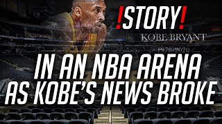 Being In An NBA Arena As the News of Kobe Bryant's Death Shocked The World | My Story by TechTalk with Samir 196 views 3 years ago 7 minutes, 37 seconds