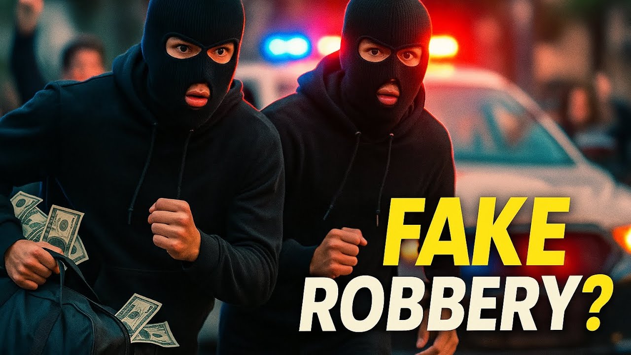 YouTubers Faked a Bank Robbery… Then Got Charged! - YouTube