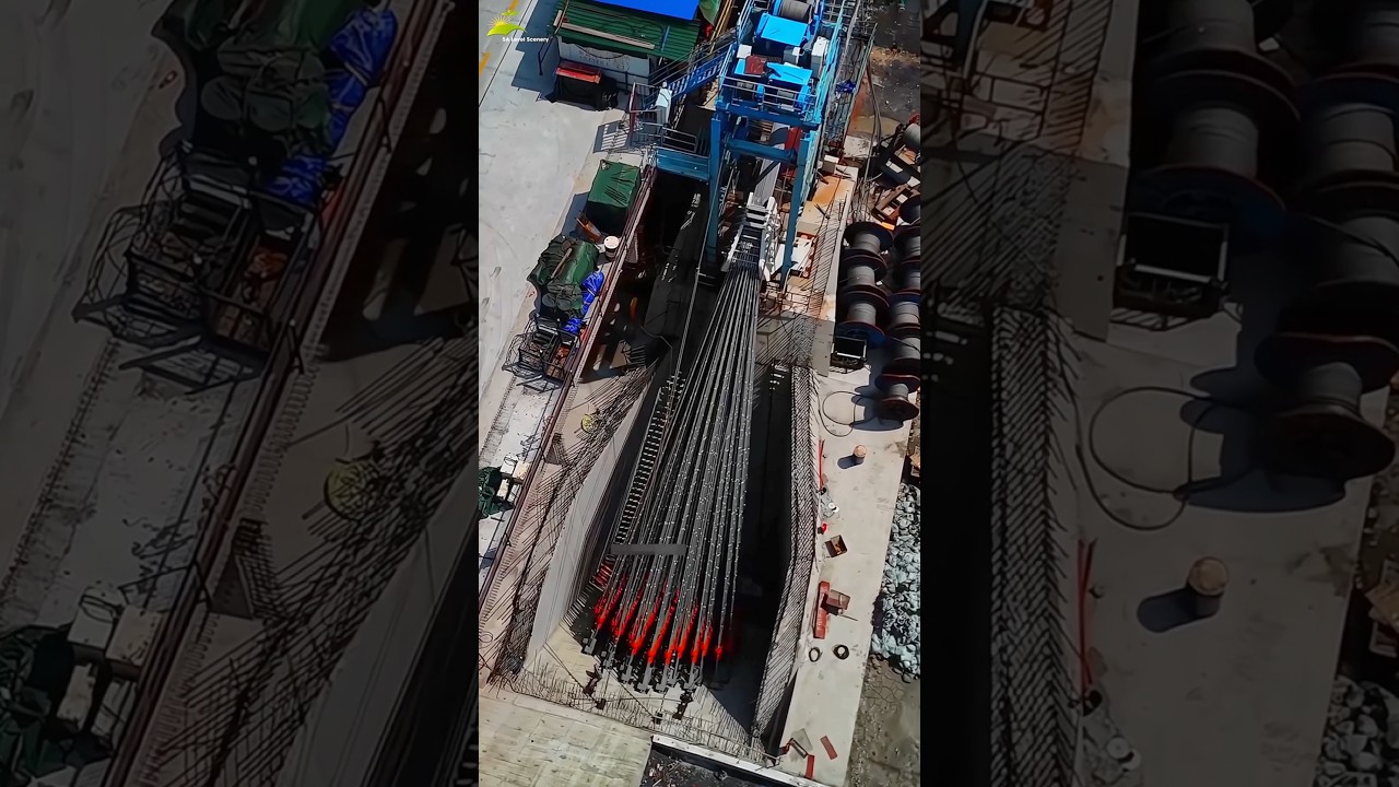 SUPER ANCHOR BLOCK BRIDGE - TIANMEN BRIDGE Anpan Expressway 