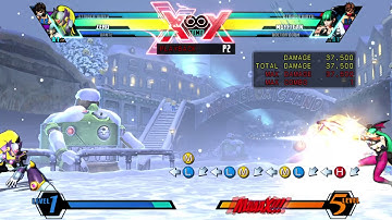 Example of shared hitstop glitch