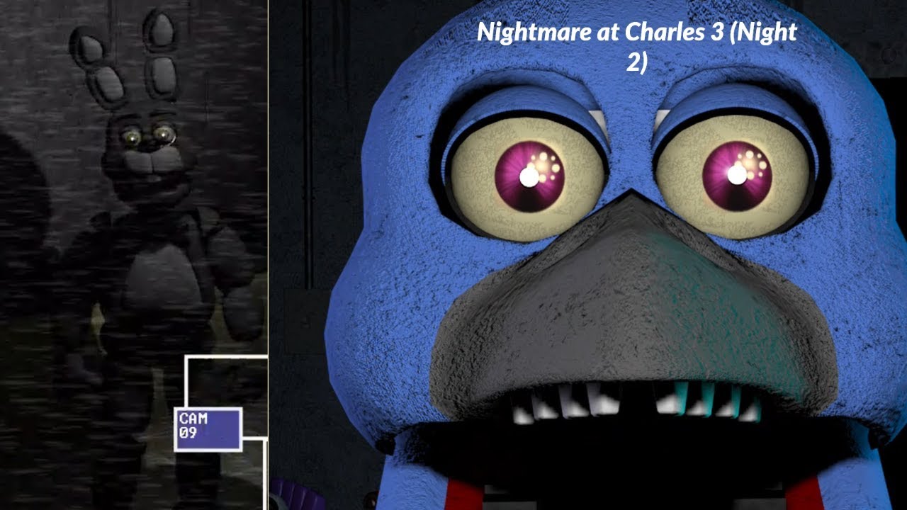 RICKY RABBIT HAS AWAKEN |Nightmare at Charles 3 (Night 2) - YouTube