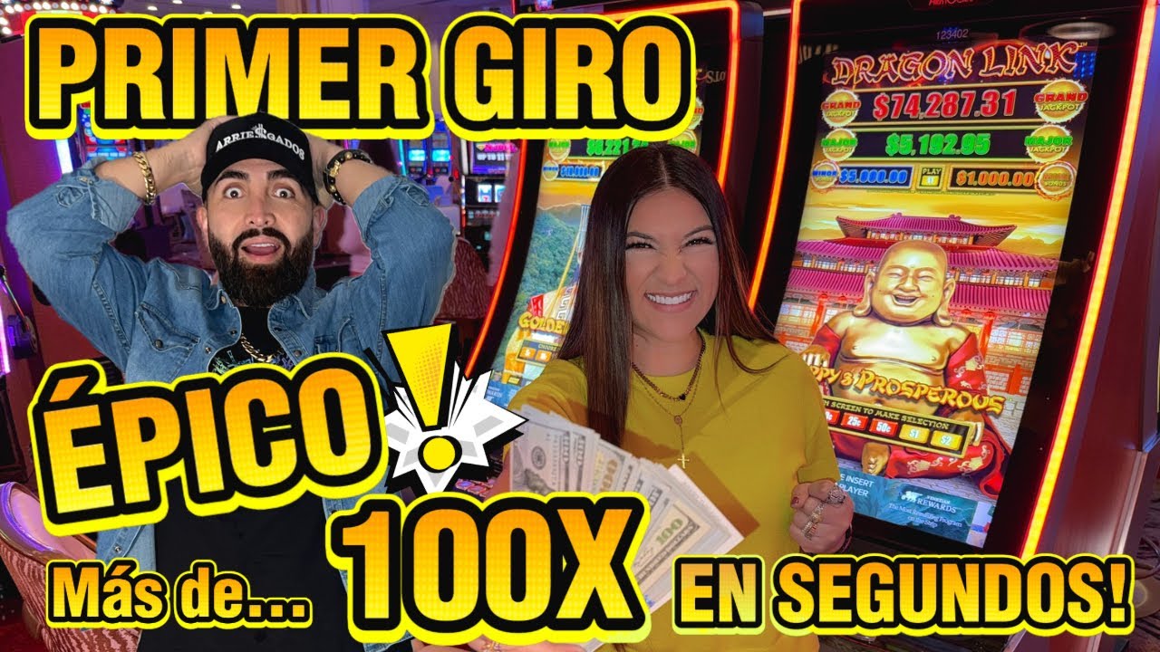 🏺 OMG! 100X JACKPOT EN EL PRIMER GIRO! EL SUEÑO DE TODO JUGADOR EN LAS VEGAS !
