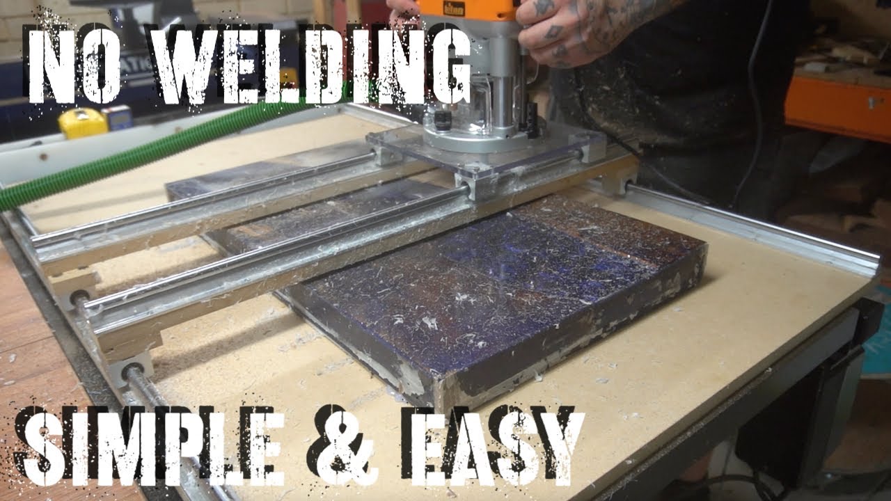 DIY Linear Rail Router Sled Unboxing the Triton TRA001 2400w Router