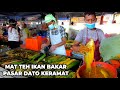 MALAYSIAN STREET FOOD LEGEND - Mat Teh Ikan Bakar | Pasar Dato Keramat, Kuala Lumpur