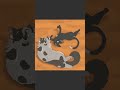 Горелый и Ячмень:) #моякошка #котывоители #warriorcats #горелый