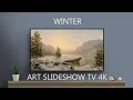 Winter | Vintage art slideshow | 4K Paintings | TV screensaver