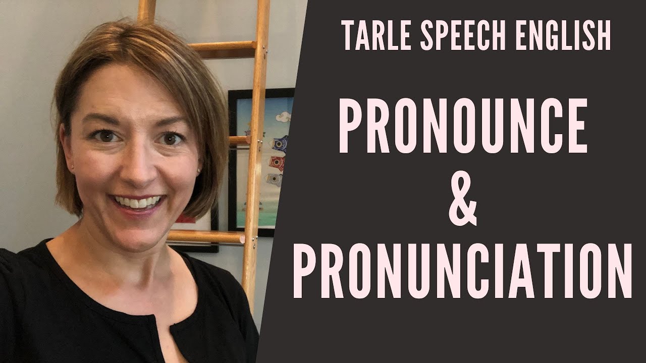 How To Pronounce Pronounce And Pronunciation American English Pronunciation Lesson Youtube 