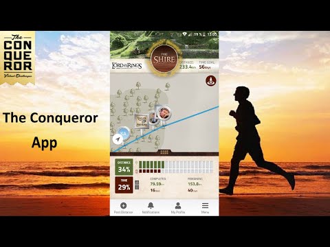 The Conqueror Virtual Challenge App - Introduction and Explanation