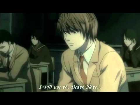 Death Note Epic Writing Scene