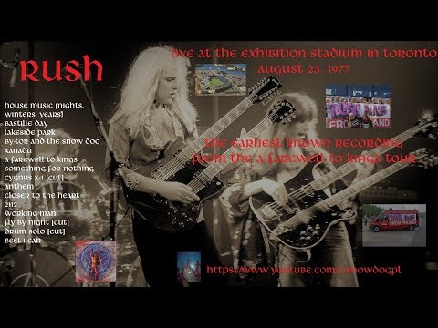 RUSH - Pictures At The Exhibition Stadium - 1977/08/23 - Toronto, CAN - A Farewell To Kings Tour