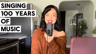 Singing 100 Years of Music Challenge by Jessica Vill 11,091 views 1 month ago 10 minutes, 29 seconds