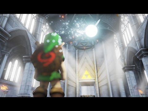 Video: Zelda: Ocarina Time Mountain Mountain Byla Znovu Vytvořena V Unreal Engine 4