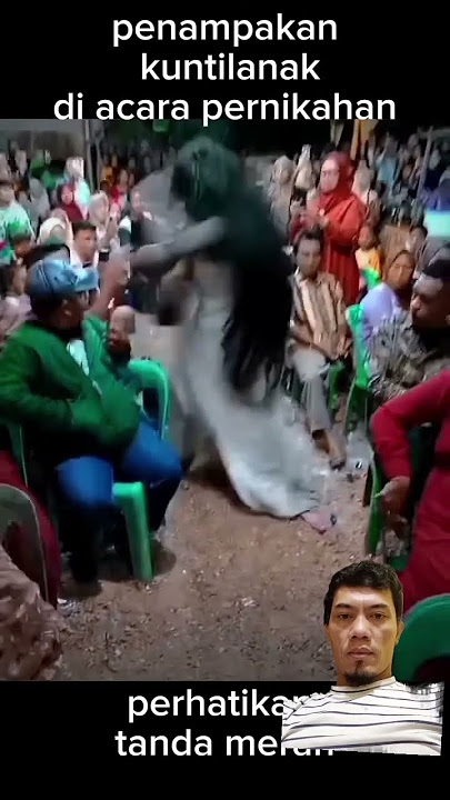 di tengah tengah acara pernikahan #viral #hantu #penampakan
