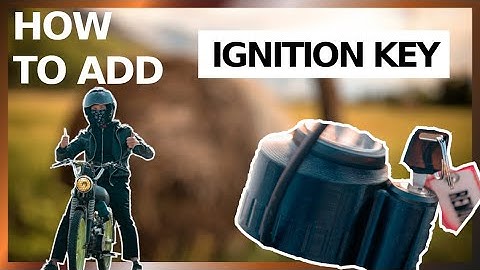 How to add key ignition to any moped. /w Babetta 210