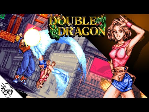 Double Dragon (Arcade 1995) (NeoGeo) - Rebecca Brielle  [Playthrough/LongPlay] 