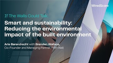 Reducing the environmental impact of the built environment. A conversation with Brendan Wallace