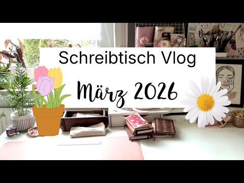 Desk Vlog March 2026 | Order | Happymail | Recap Q1 2026