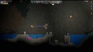 Starbound - Episode 67: X-sector, 1 diamond short of diamond pickaxe. Durasteel bar.