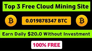 3 Website For Free Crypto Mining | 3 Free Ways To Earn Money From Your Mobile screenshot 5