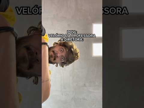 Nem para morrer a professora tem paz!
