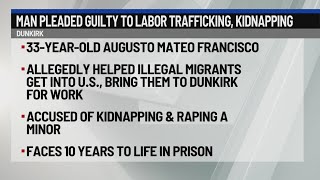 Dunkirk man pleads guilty to trafficking, kidnapping