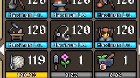 Finally, last 7th max skill | curse of aros | Tailoring lvl up 120!