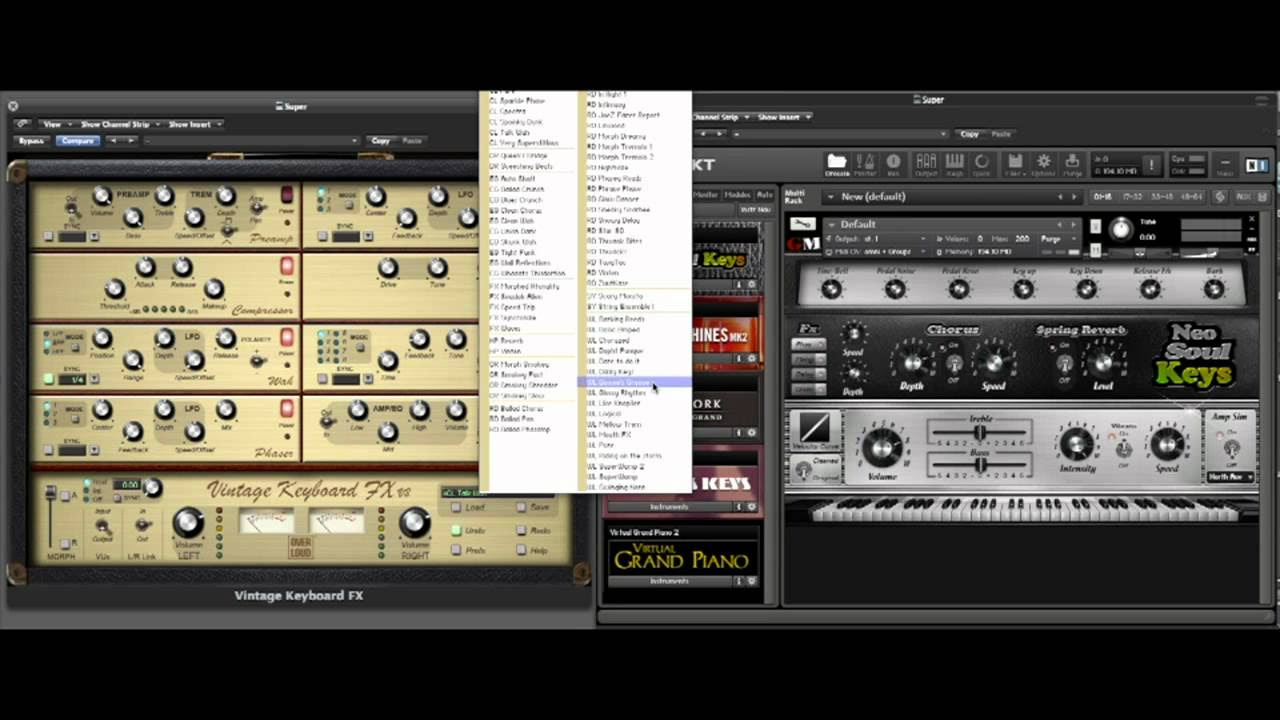 Neo-Soul Keys Xtreme Package Deal with VKFX Vintage Keyboard Effects Suite - The Perfect EP!