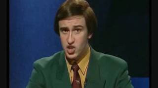 Alan Partridge - Sports reporter, 1994. Part 1 of 2.