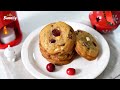 정말 부드러운 크랜베리 화이트 초코 쿠키 Soft Cranberry White Choc Cookies | 버니파이Bunnify