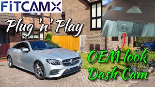 FITCAMX | Mercedes Integrated OEM-Style Plug 'n' Play Dash Cam